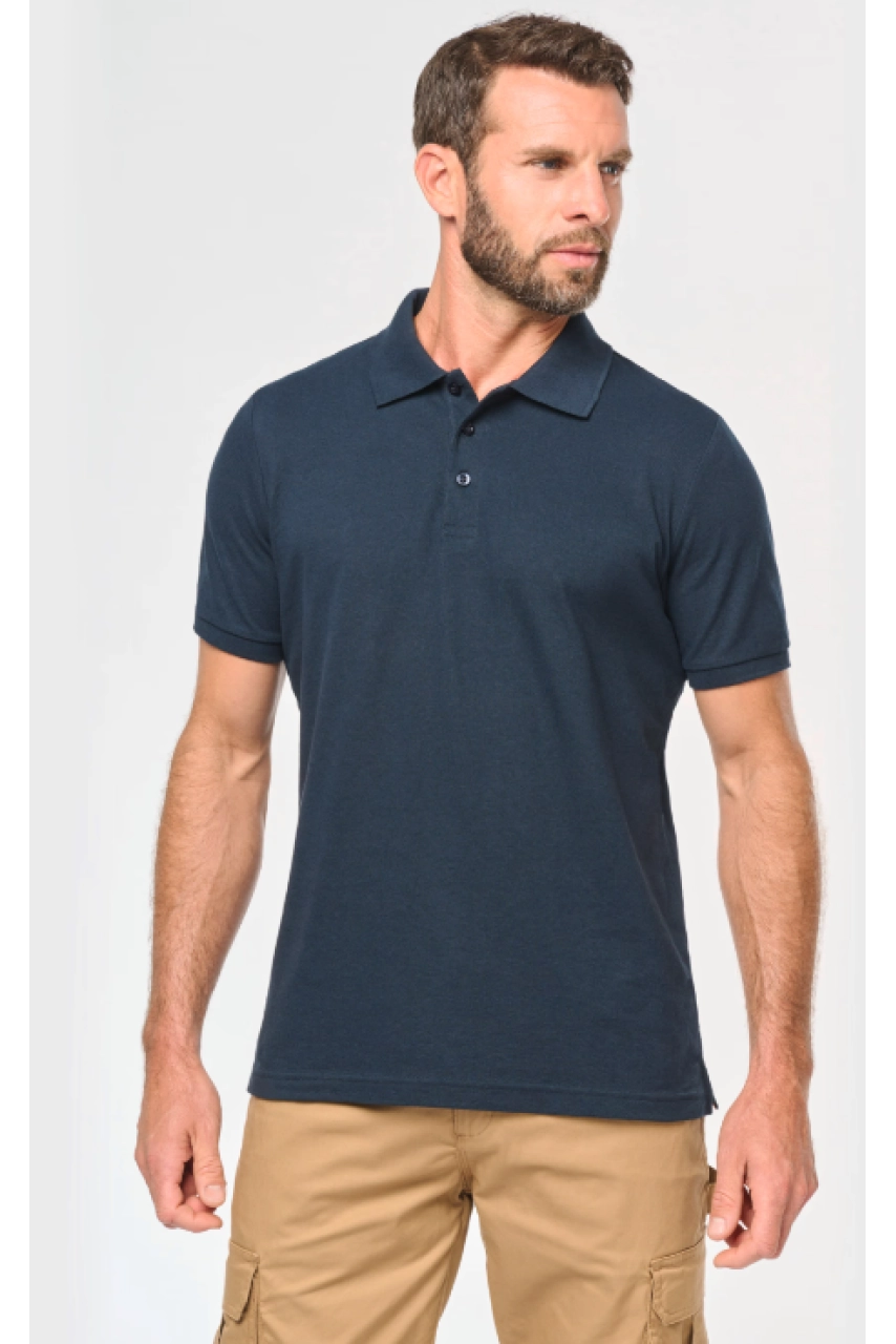 Polo écoresponsable homme
