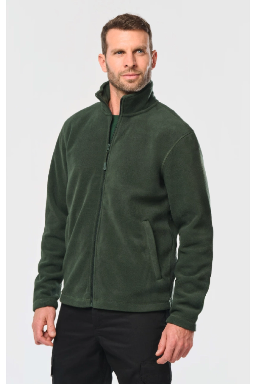 Veste micropolaire zippée homme