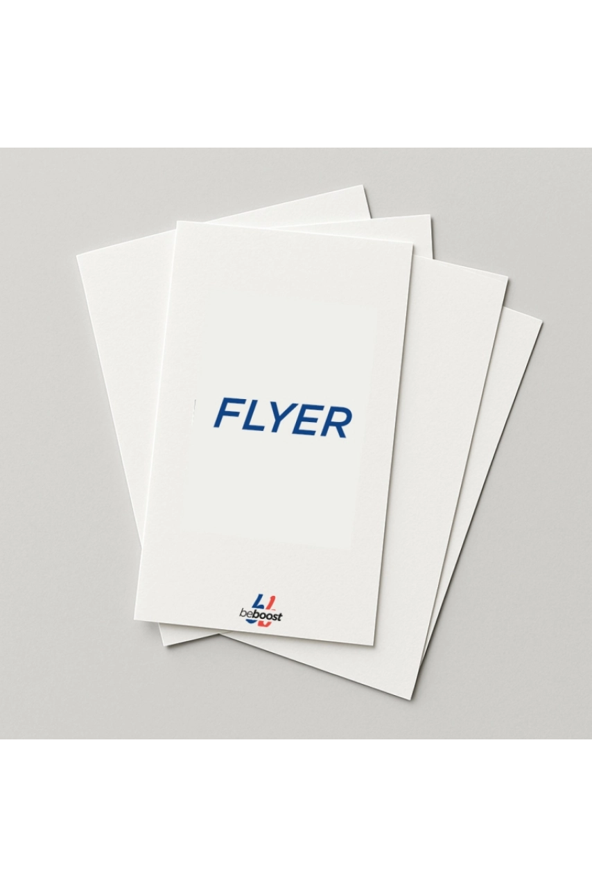 FLYER 10 x 15 CM - IMPRESSION RECTO