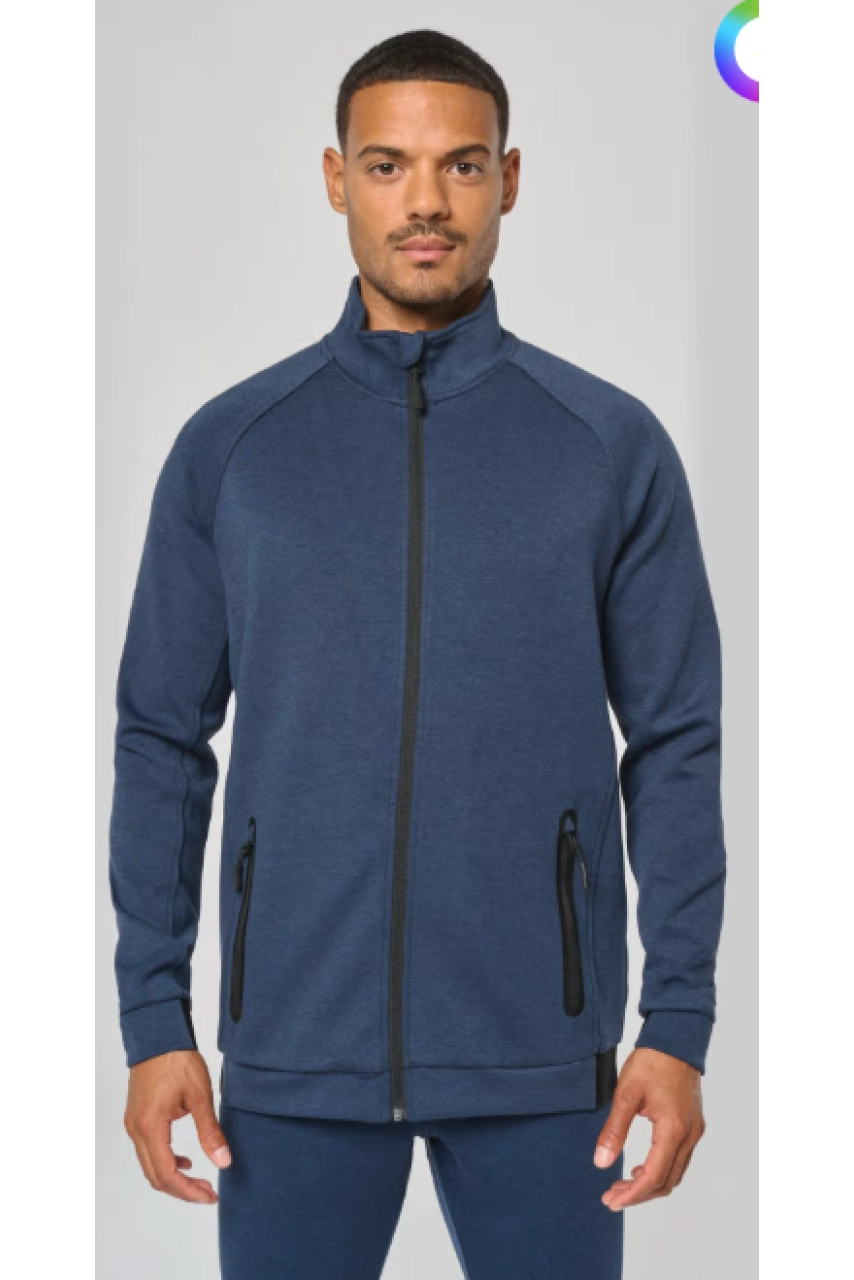 Veste à col montant homme
