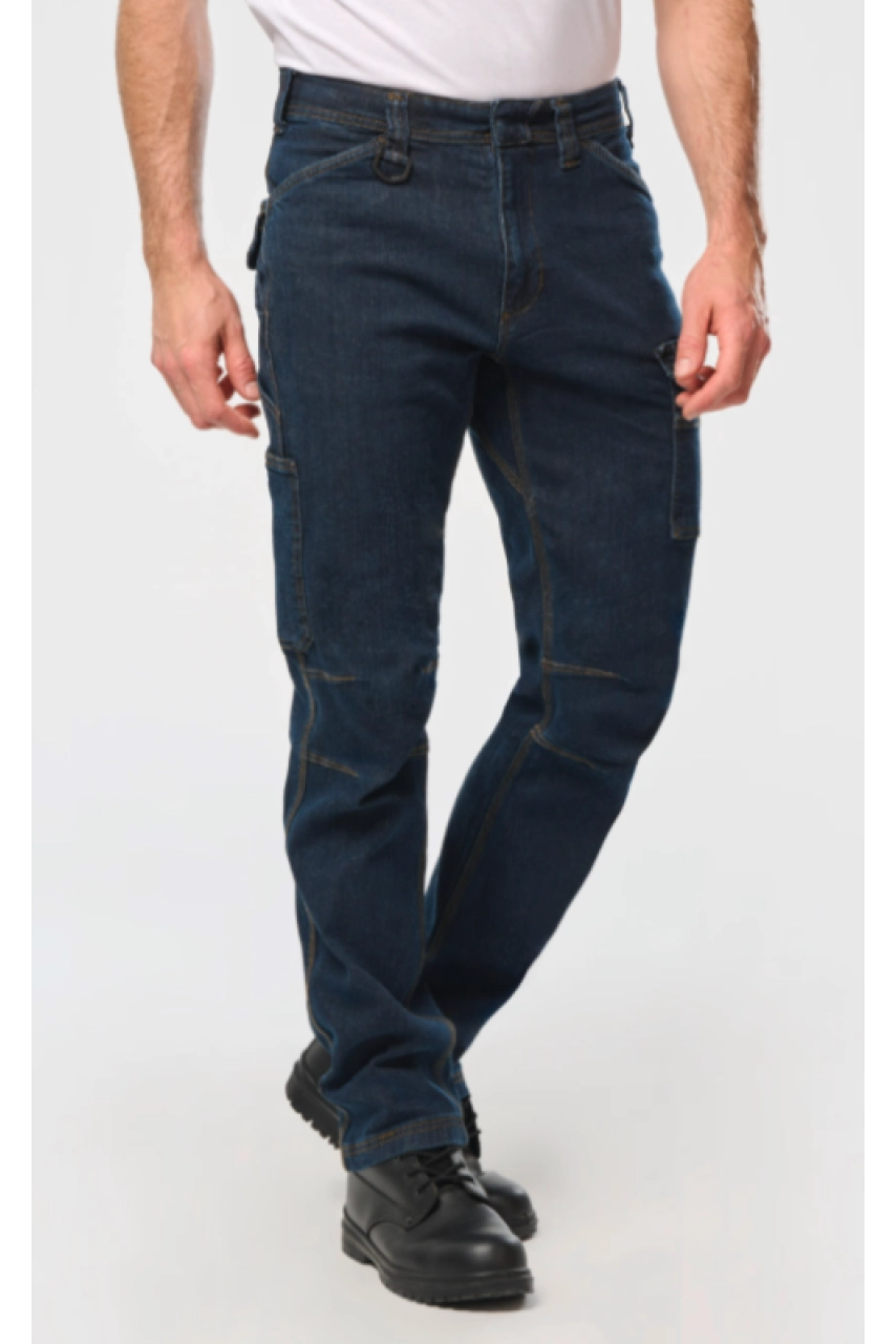 Pantalon Denim multipoches homme