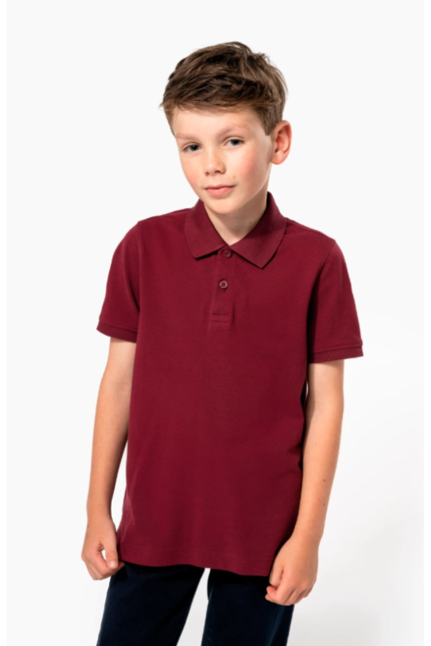 Polo piqué Bio180 enfant