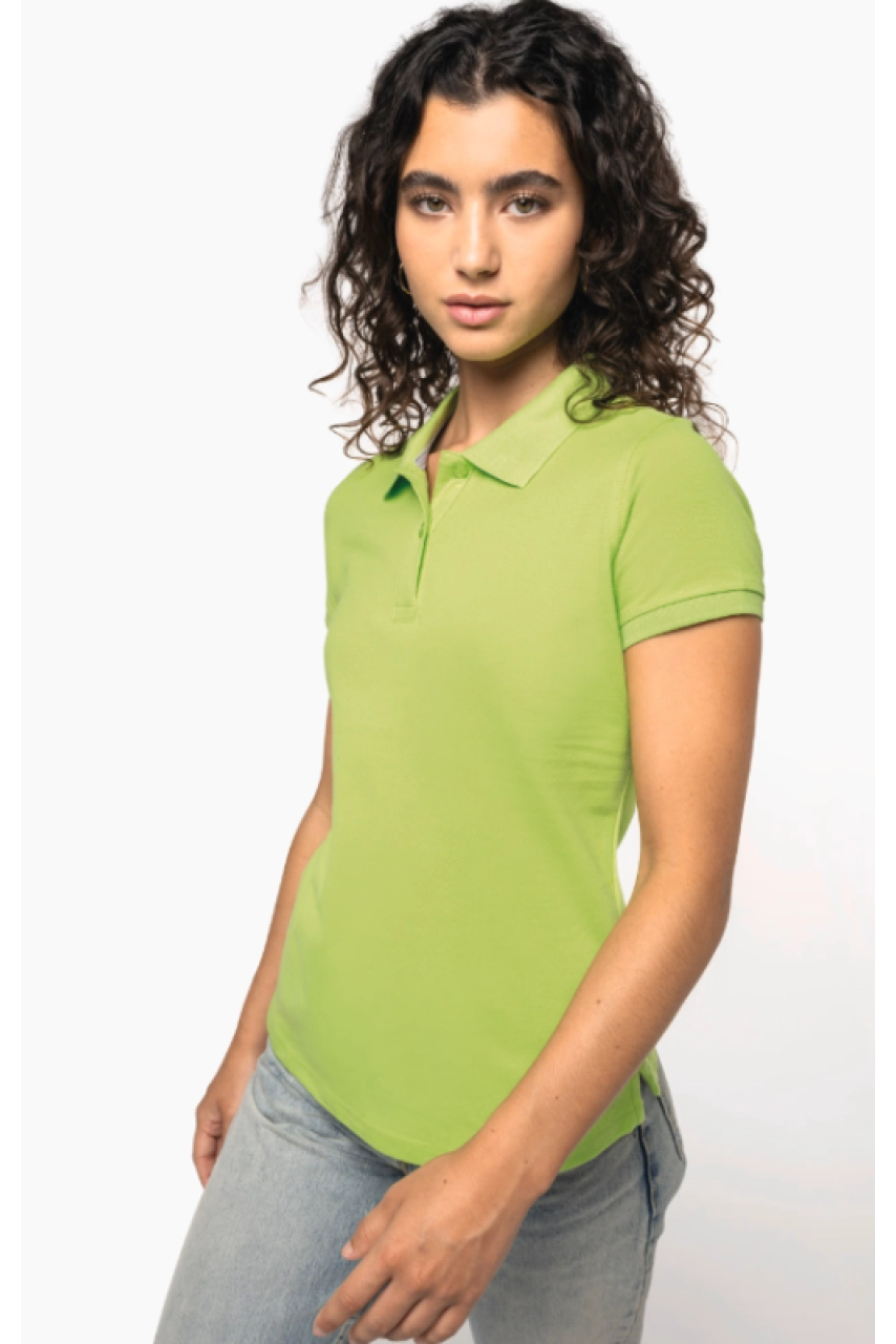 Polo manches courtes femme
