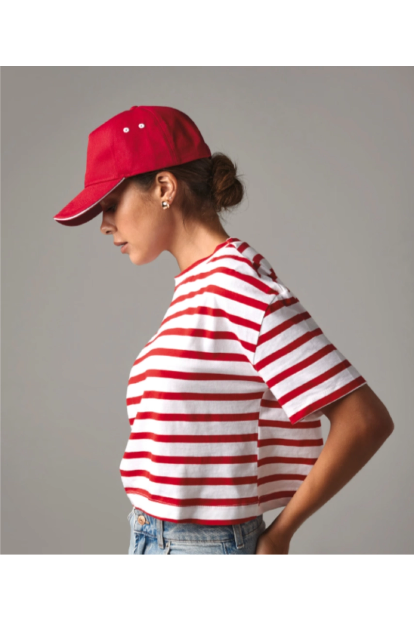 Casquette homme Ultimate à 5 panneaux sandwich contrasté