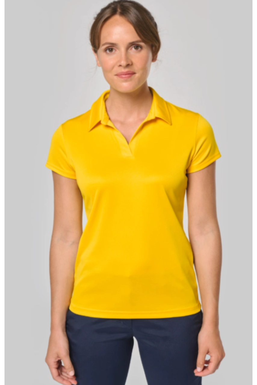 Polo sport manches courtes femme