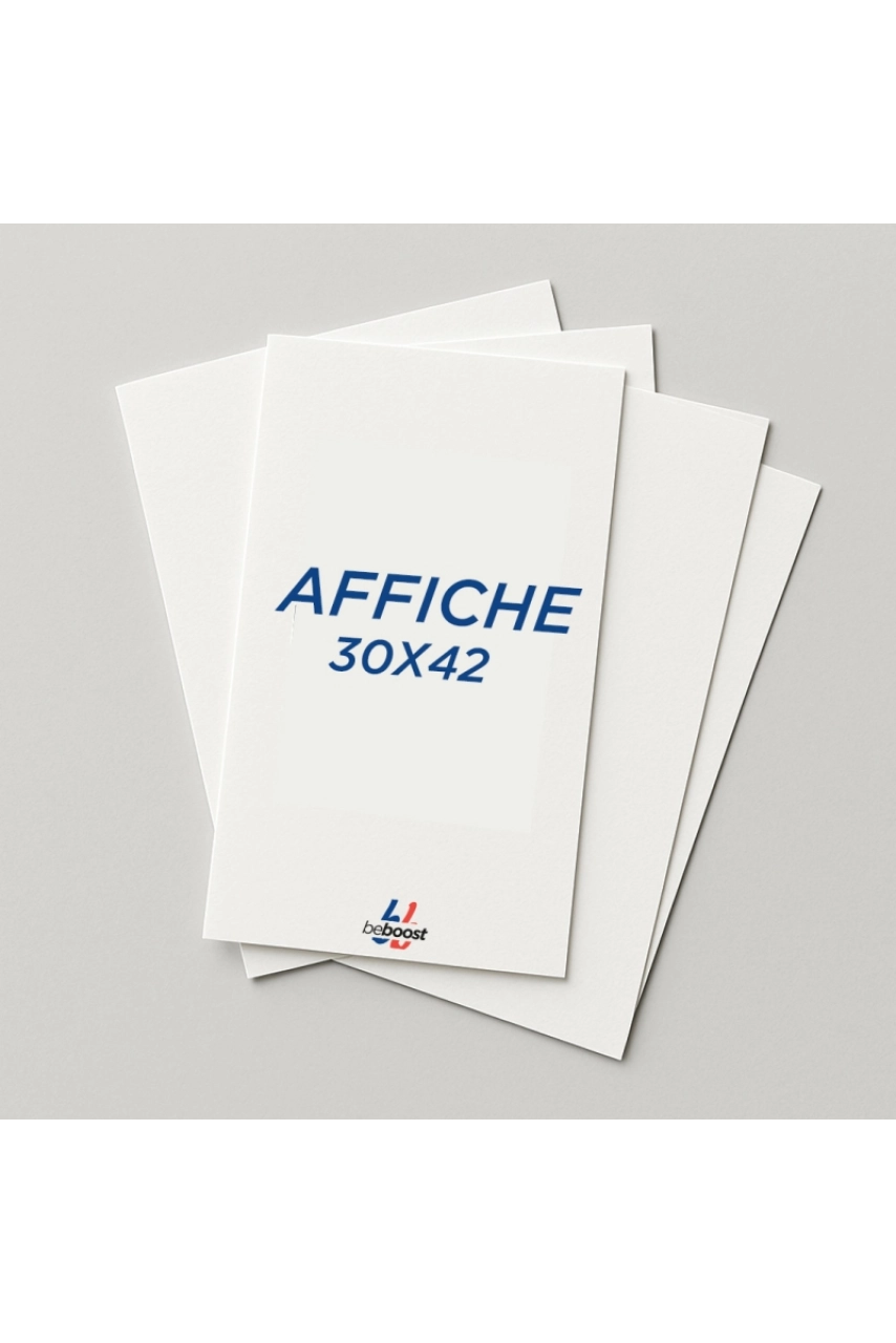 AFFICHE 30 x 42 CM