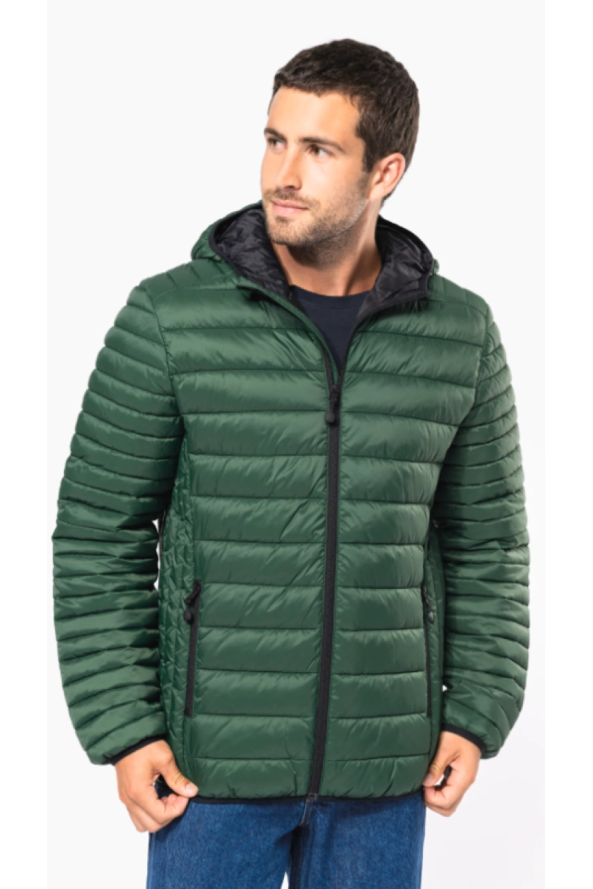 Doudoune légère capuche homme