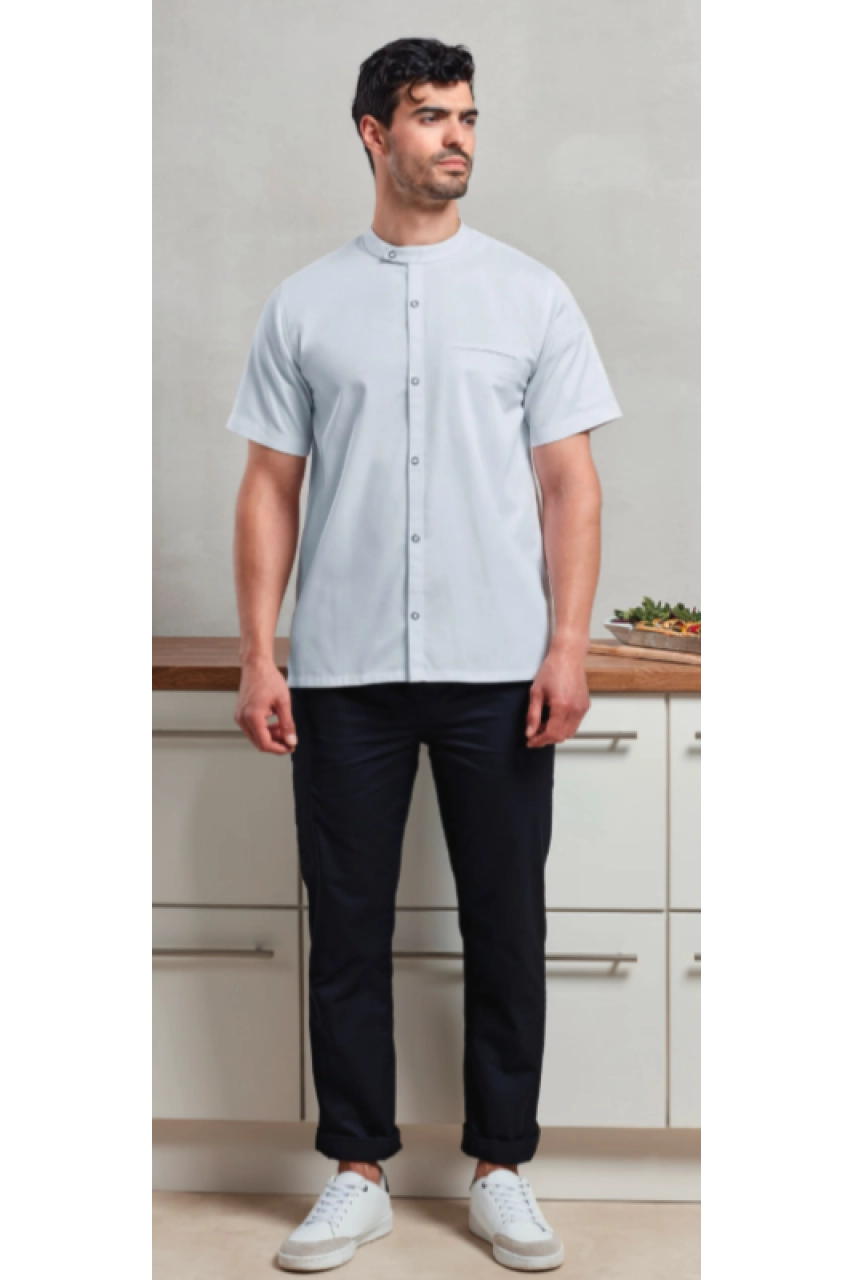 Veste chef cuisinier manches courtes