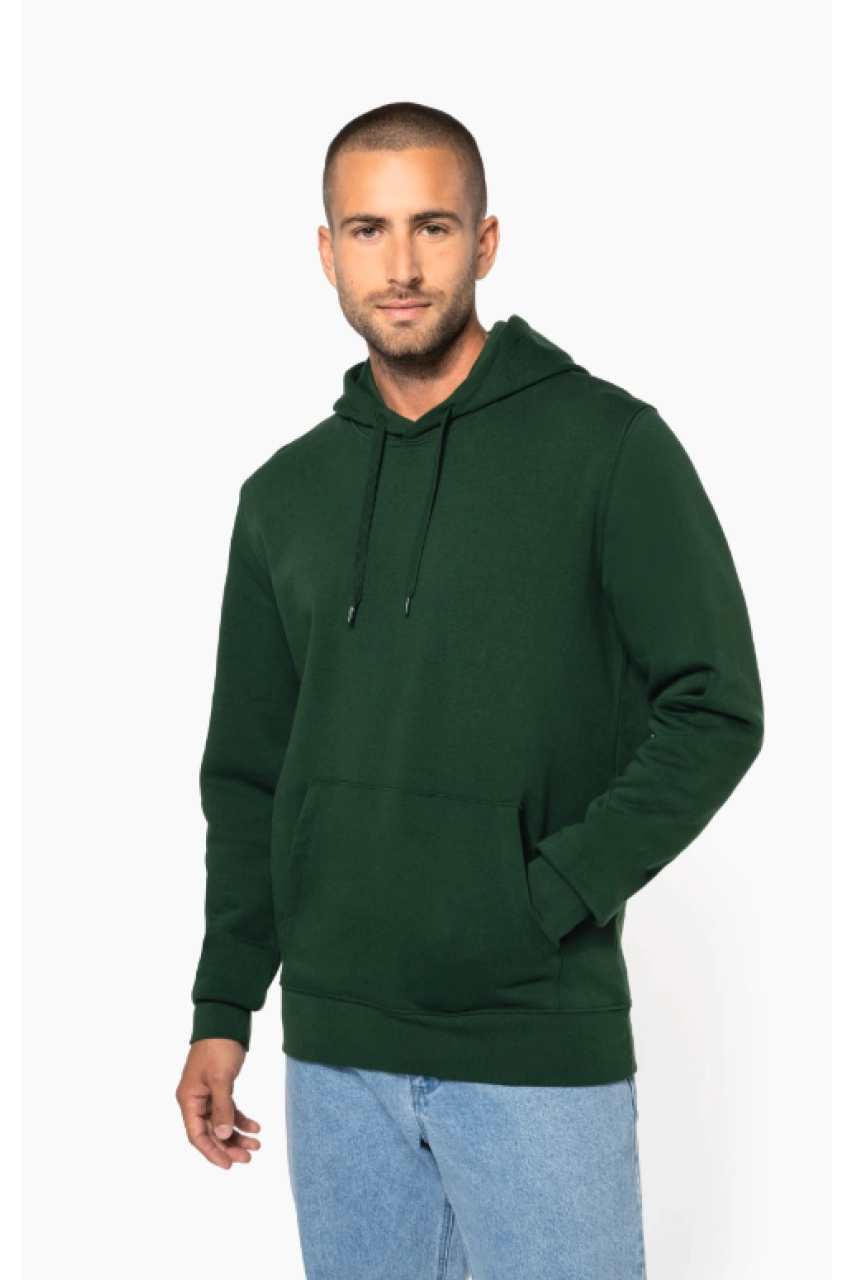 Sweat-shirt écoresponsable à capuche homme