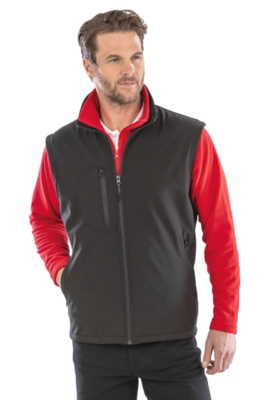 Bodywarmer softshell