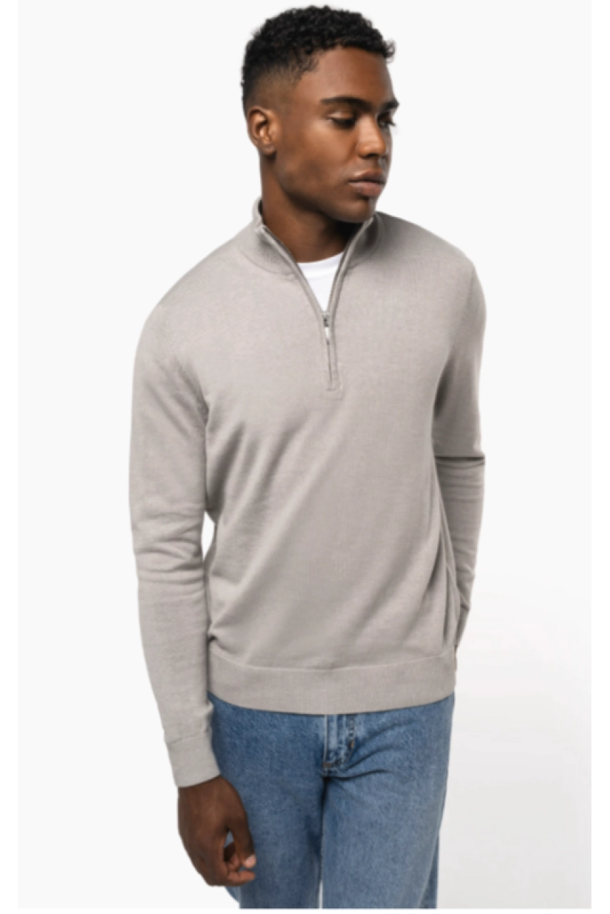 Pull 1/4 zip homme