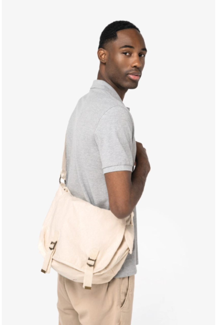 Sac besace écoresponsable délavé