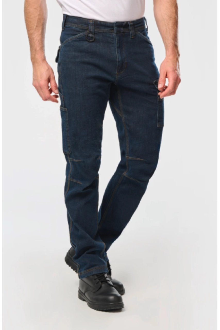 Pantalon Denim multipoches homme