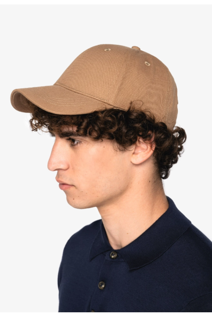 Casquette écoresponsable 6 panneaux unisexe