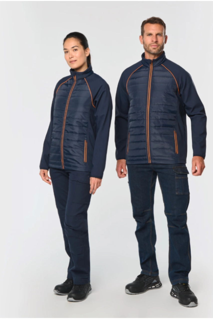 Veste Day To Day bi-matière unisexe