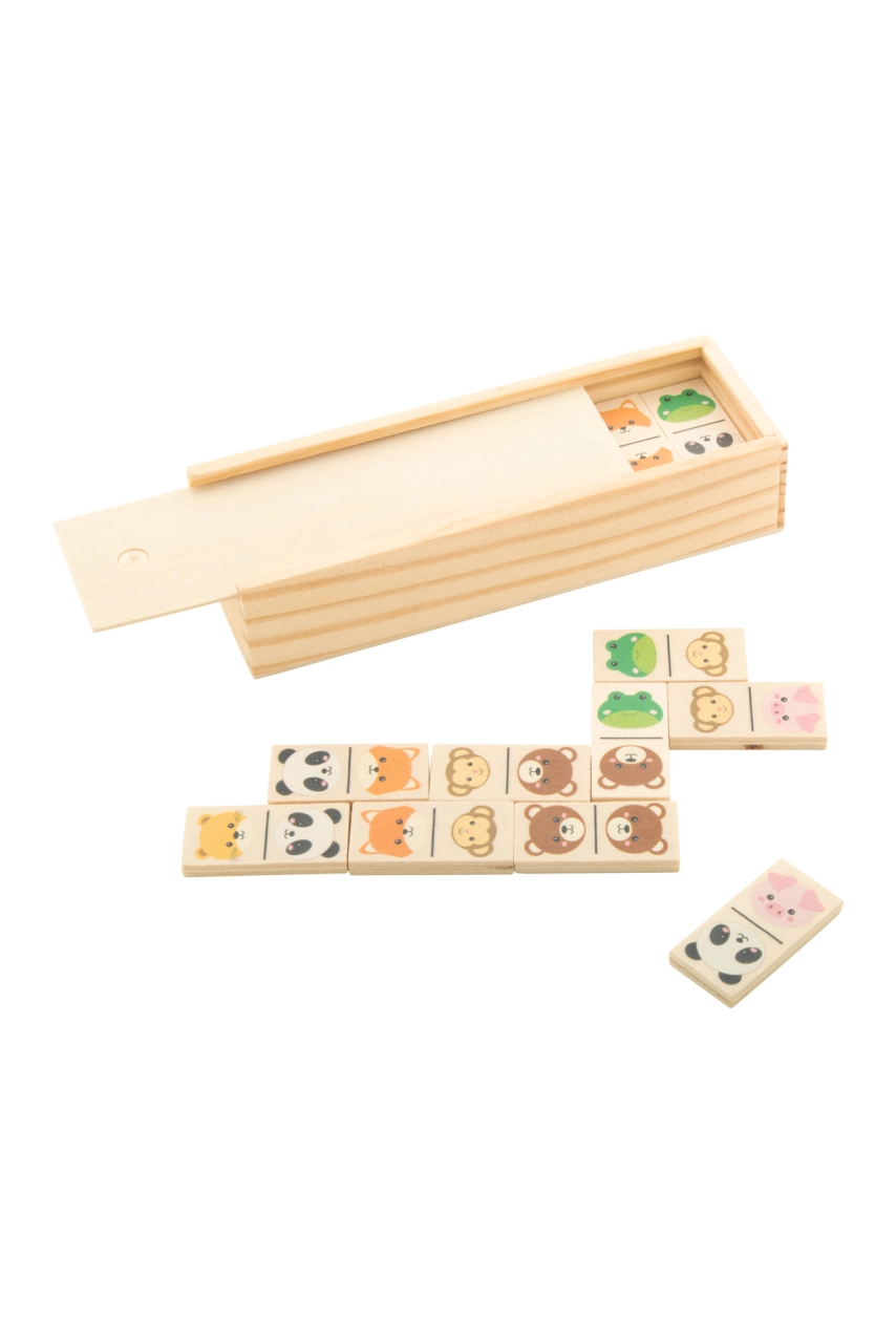 dominos, animaux