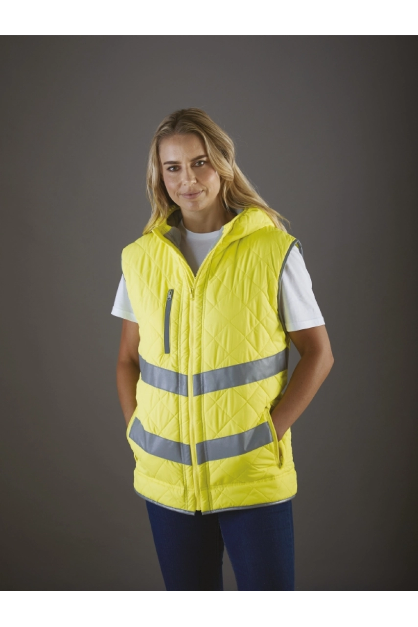 Bodywarmer haute visibilité